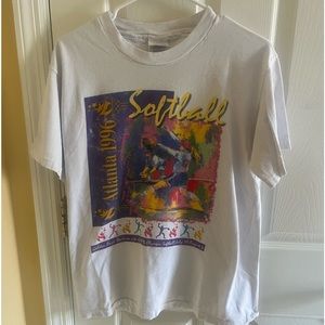 Vintage 1996 Olympic Softball Tshirt